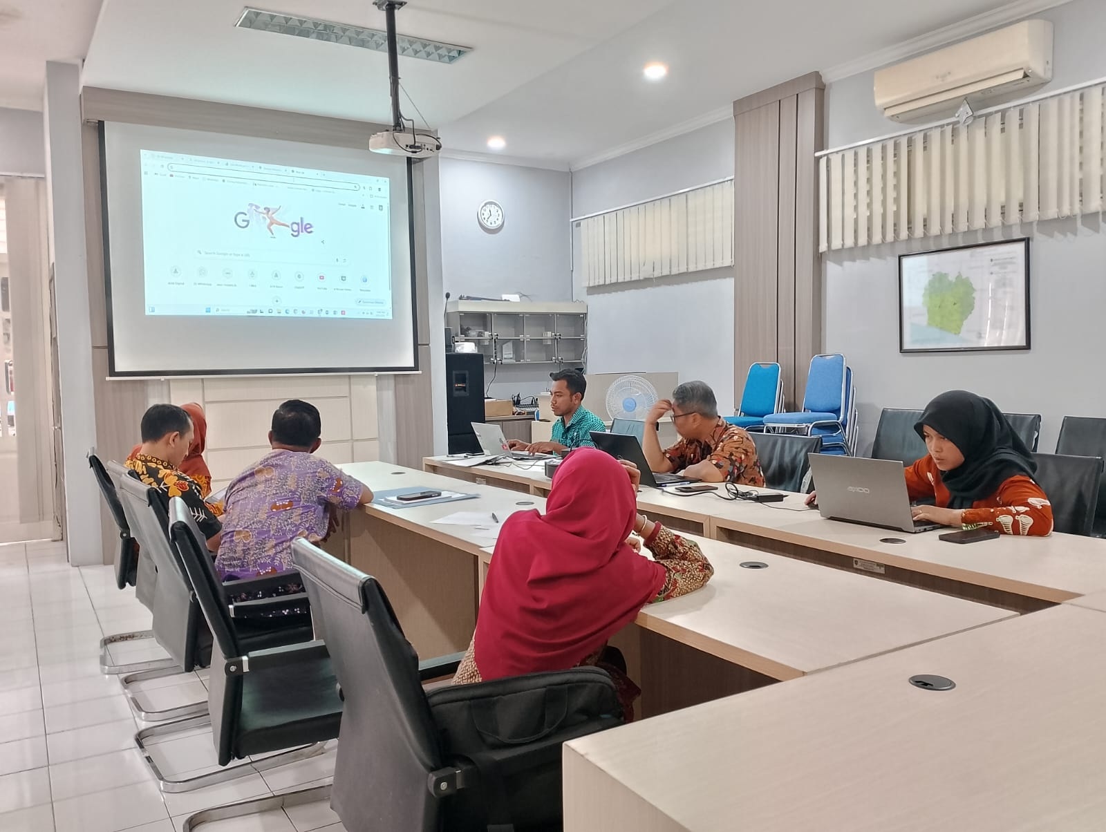 Disdukcapil Purworejo Hadiri Desk Penataan Pegawai untuk Optimalisasi SDM