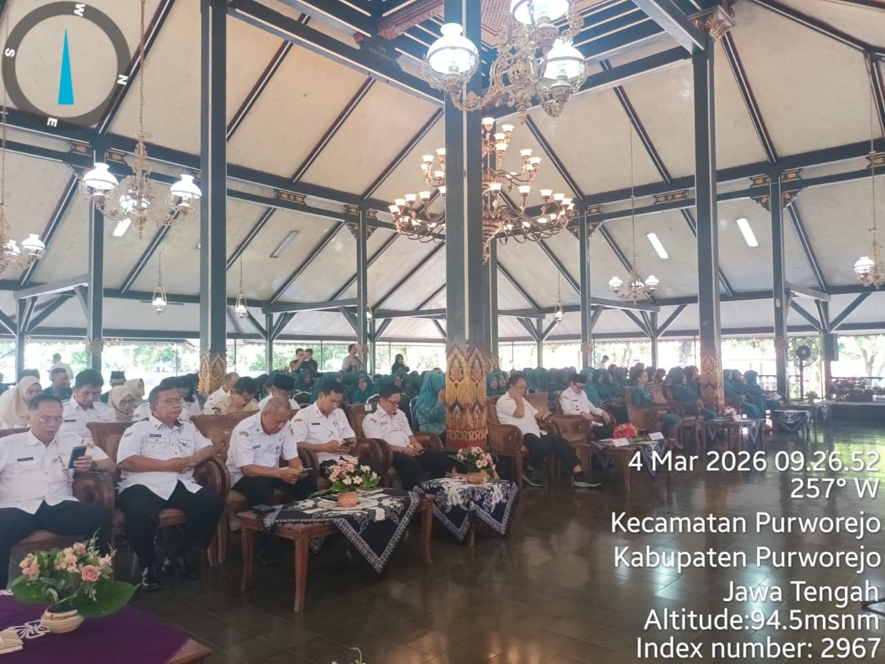 Disdukcapil Purworejo Hadiri Rakerda TP PKK Kabupaten Purworejo