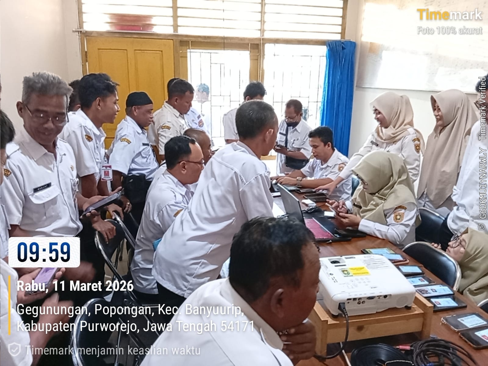 Disdukcapil Purworejo Lakukan Jemput Bola, 74 Pegawai DPUPR Berhasil Teraktivasi IKD