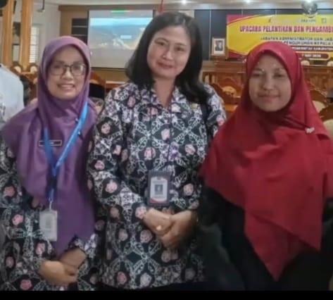 Pegawai Disdukcapil Purworejo Dikukuhkan Menjadi Kasi Pemerintahan Kelurahan Pangenjurutengah