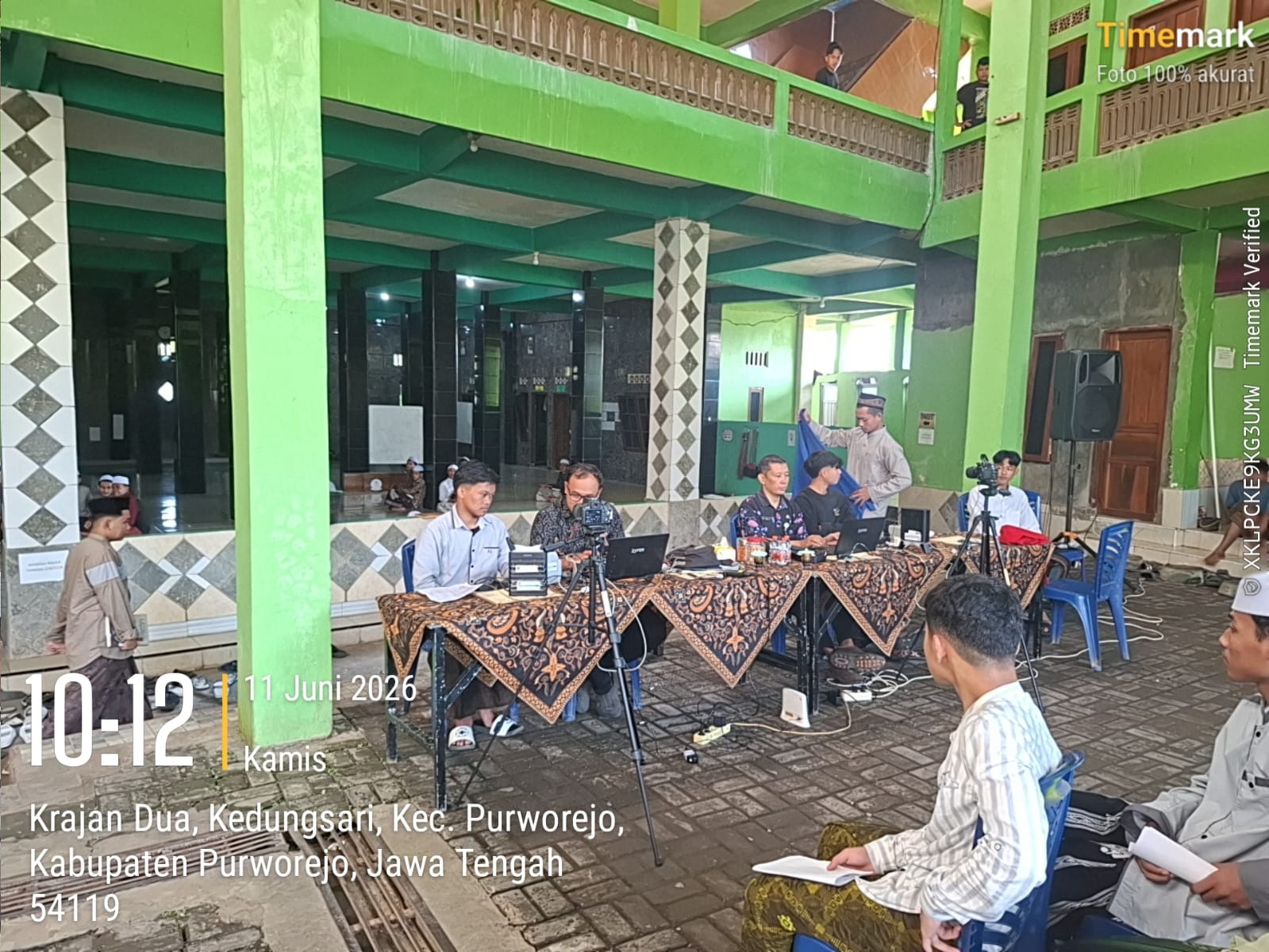 Tanpa Batas Domisili, Disdukcapil Purworejo Layani Rekam KTP-el Puluhan Santri Luar Daerah di Ponpes Darutt Tauhid