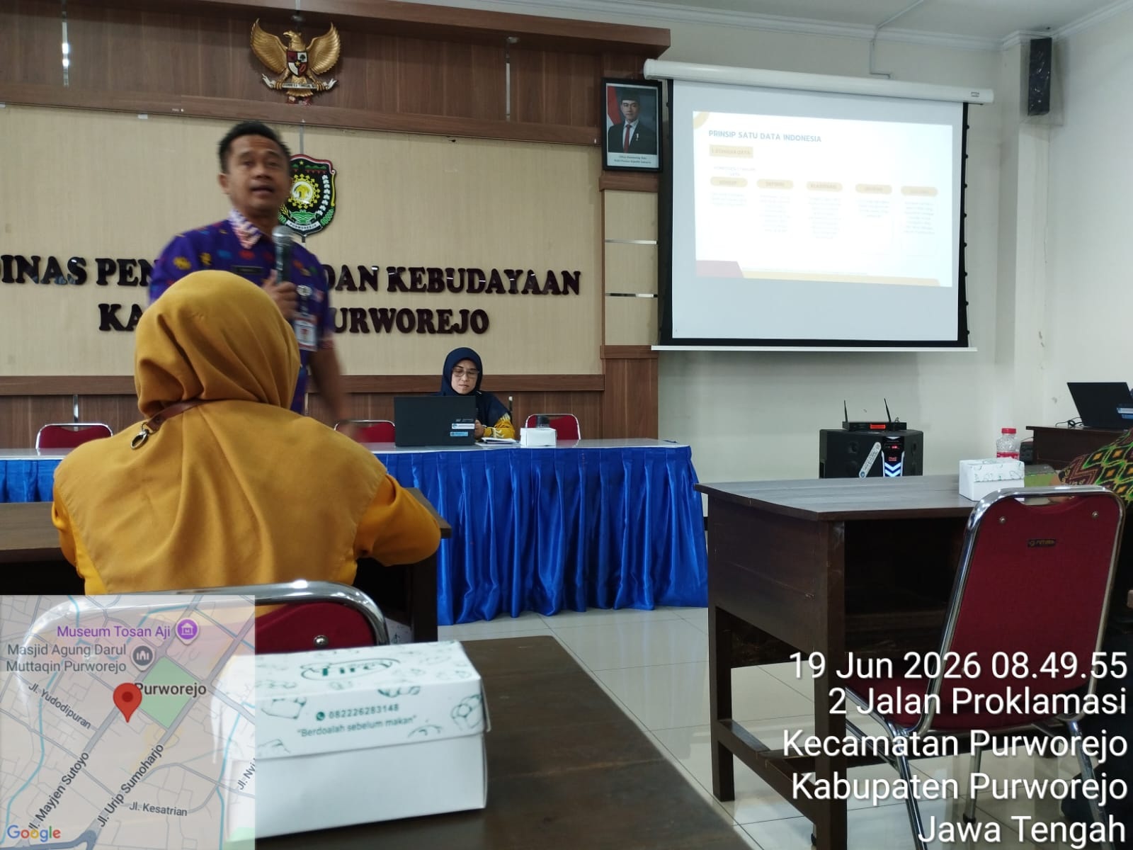 Disdukcapil Purworejo Ikuti Rakor Pengumpulan dan Pengisian Data Statistik Sektoral Tahun 2026