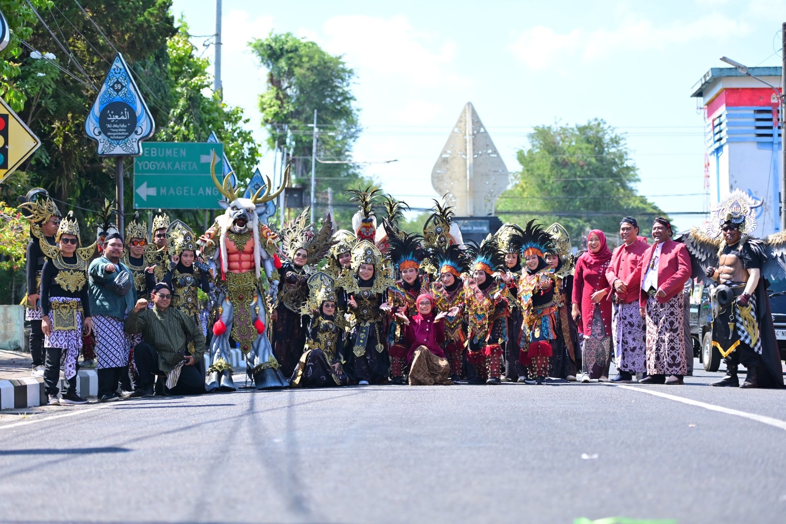 Semarak Karnaval, Disdukcapil Purworejo Bawa Pesan Satu Data Sejuta Manfaat